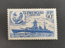 France année 1939 425 neuf luxe ** Clémenceau ( 1 )