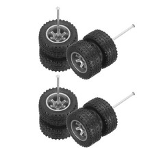 Meccanixity 4 Set 164 Wheels And Tires Set Off-road Vehicles Real Riders Ri...