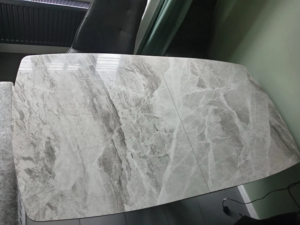 Large Dining Table Height 75cm Width 160cm Can Extend Width to 200cm Table Top 4 - Image 2 of 3