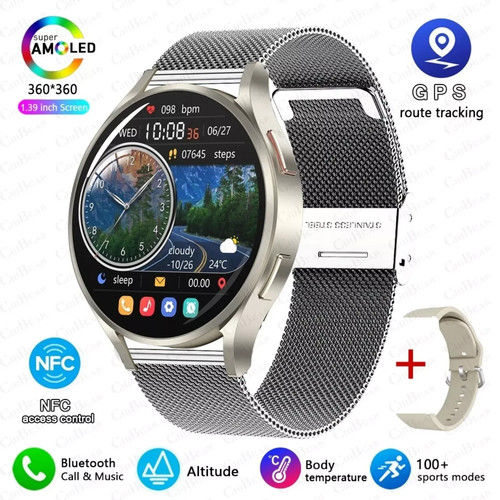 Samsung Galaxy Smart Watch6 Women/Men 40mm Smartwatch Bluetooth Black Silver AU - Picture 12 of 12