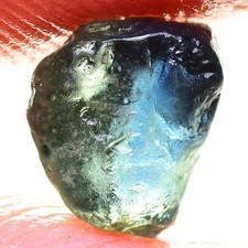 IF HIGH QUALITY 2.35 ct UNHEATED BLUE SAPPHIRE ROUGH NATURAL100% NR!