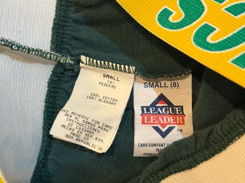 Seattle Super Sonics Vintage Retro Shorts Youth Small 8 Cotton Thrashed Worn - Picture 6 of 10