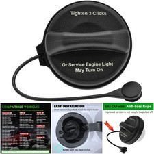 Gas Cap Fuel Tank Cover Replacement 2004-2011 Malibu Impala Express Canyon Envoy