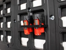 Packout Wall M12 Dual Battery Mount