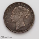 1881 Victoria Half Crown — photo from another recent sale