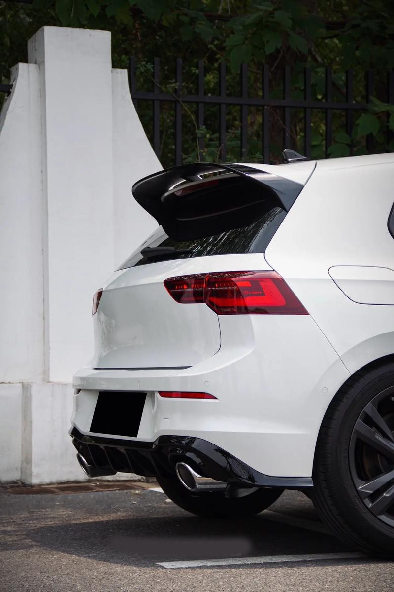 For 2008-2013 VW Golf MK6 TSI TDI Oettinger Style Gloss Black  Roof Boot Spoiler