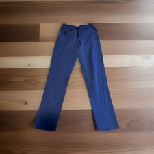 Carhartt Women  s Scrub Pants Navy Blue Size Medium Tall Nursing Medical