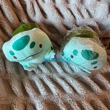 Ditto to Bulbasaur Pokemon Reversible Plushie/Stuffed Animal, Pikachu, Squirtle