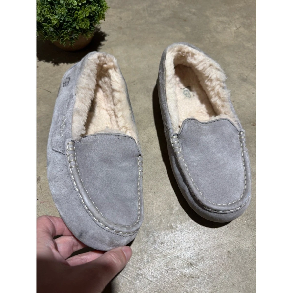 UGG Ansley Gray Slippers for Women for sale | eBay