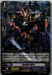 Deadly Spirit BT06/029EN Rare - Cardfight!! Vanguard