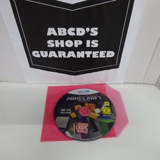 Minecraft Wii U Edition (Wii U only, not for WII)  [GAME DISC ONLY]{Good disc}