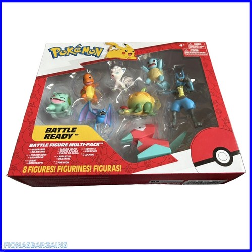 Pokemon Battle Ready 8 Figuren Multi Pack Official Licensed *Neu & Sealed* - Bild 2 von 3
