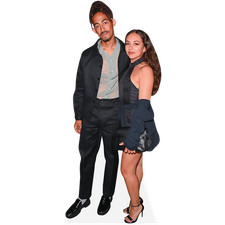 Jordan Stephens And Jade Thirlwall (Duo) Mini Celebrity Cutout