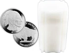 Roll Of 20 American Buffalo 1 oz .999 Fine Silver Rounds NEW