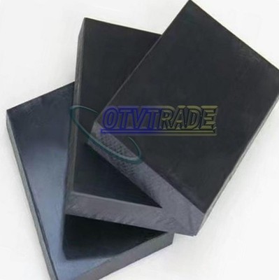 ONE ACETAL POM Plastic Polyoxymethylene Plate Sheet 10x100x100mm Black *bn