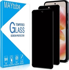 2PCS Privacy Screen Protector  Tempered Glass for Motorola Moto G Power 5G 2025
