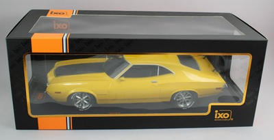 #ad 1:18 IXO Models *CUSTOM ORANGE METALLIC* 1972 Ford Gran Torino Sport *NIB* $97.99