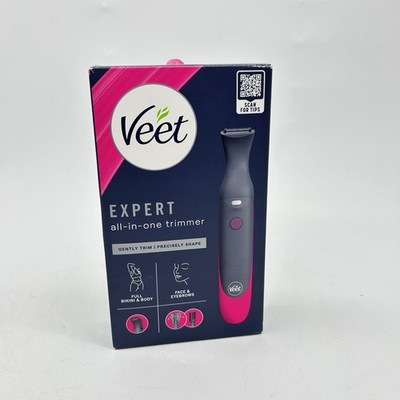 Veet Experience All-in-One Trimmer, Damen Electric Rasiermesser, Gesicht und int