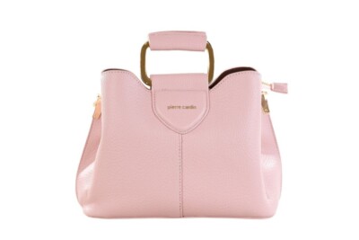 Pierre Cardin Damen Tasche Kunstleder Rosa Klein