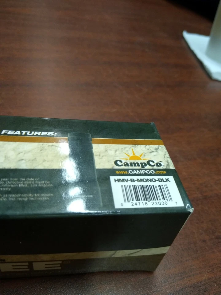 Humvee Monocular 10x25 Black HMV-B-MONO-BLK 4 3/8" overall. Anti-reflective ruby - Image 4 of 4