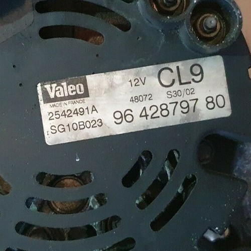 Valeo cl9 генератор