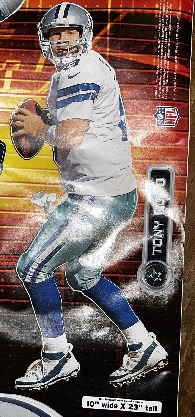 fathead cowboys sticker - Picture 5 of 8
