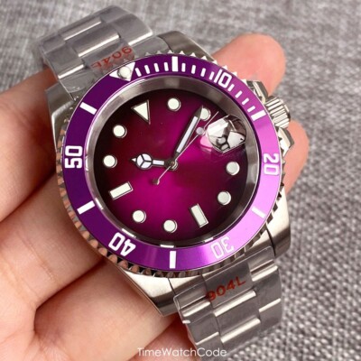 NH35 Diver Watch for Men SUB Automatic Movt Swim Sapphire 200m Waterproof 40mm