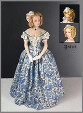 1:12 Visual Mini Doll Dressing Made Easy~By Dana Burton~AMELIE TUTORIAL UPRINT