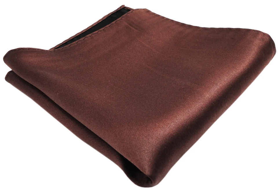 Gewebtes TigerTie Satin Einstecktuch, 27 uni Farben - 100% reine Seide - Bild 1 von 1
