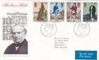 GB 1979 Rowland Hill FDC Bureau Cancel typed with enclosure VGC