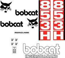 853H D Replacement decals decal kit / sticker set skid loader steer fits bobcat
