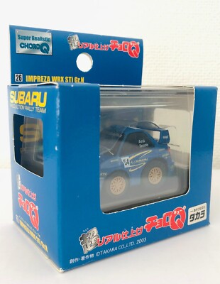 Choro Q SUBARU IMPREZA WRX STI GR. N Takara Super Realistic 2003