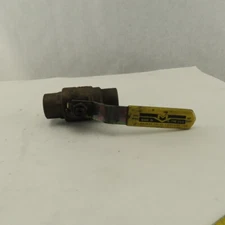 Milwaukee Valve 1-1/4" Slip Sweat Cast Copper Ball Valve 600WOG 150SWP