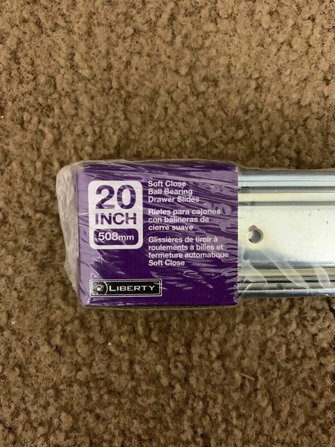 LIBERTY 942005 Soft-Close Ball Bearing Drawer Slide 20 ...