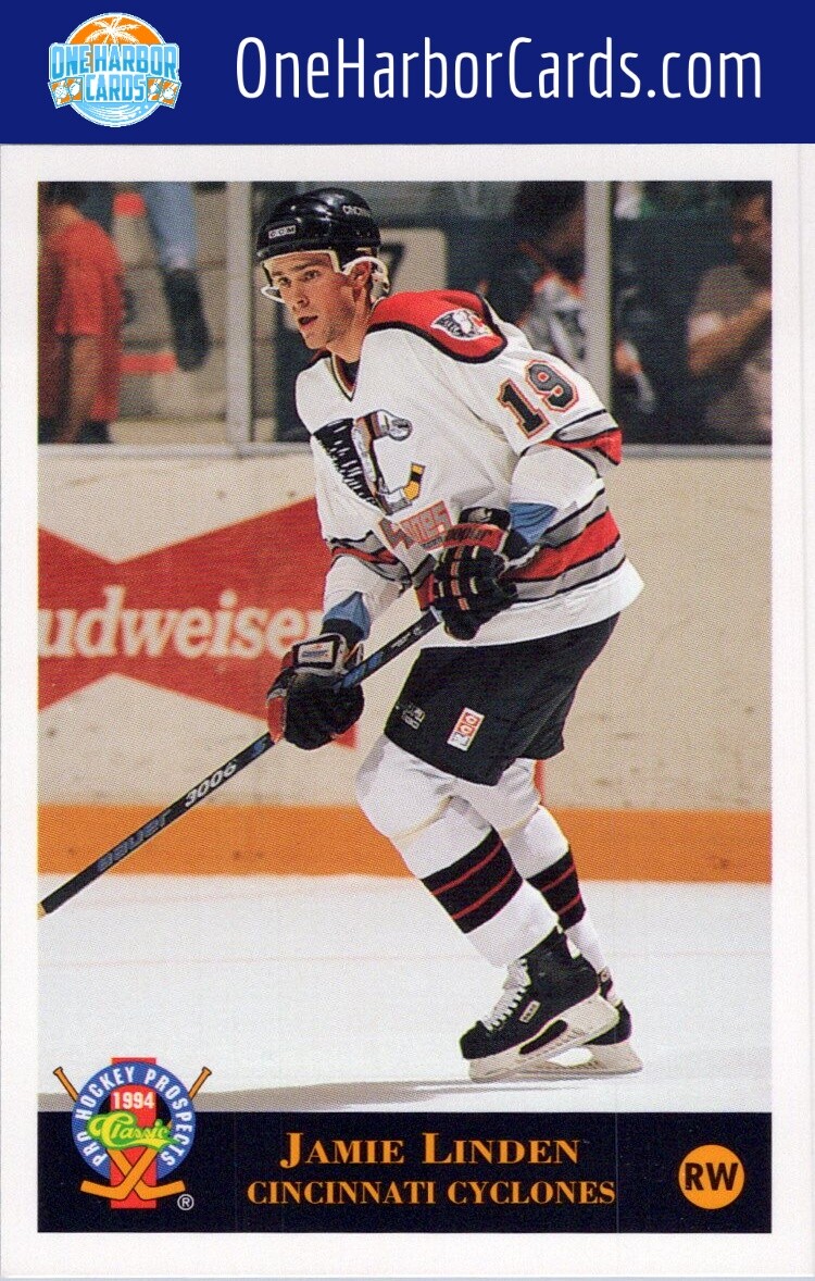 1994 Classic Pro Prospects Cincinnati Cyclones Hockey Card #134