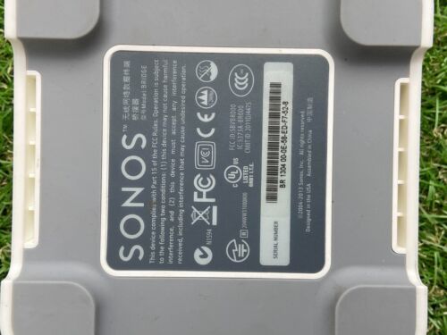 Sonos Bridge Wireless Zone Bridge Multi Room Hub White + Power Cable - Picture 5 of 7