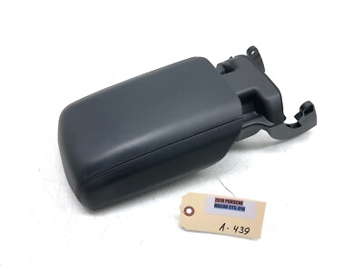 2015-2018 PORSCHE MACAN GTS CENTER CONSOLE STORAGE LID ARMREST OEM.