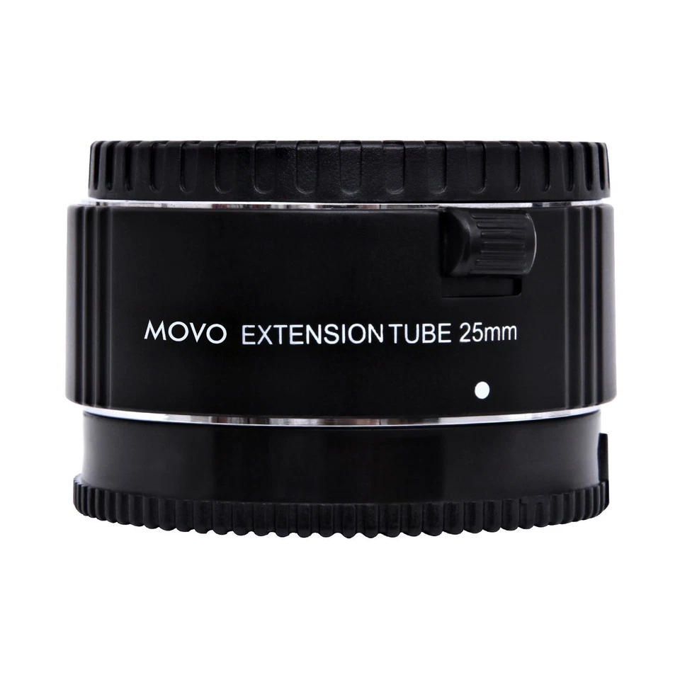 Movo Photo Auto Focus 25mm Macro AF Extension Tube for Sony Alpha DSLR Camera - Image 4 of 4