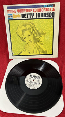 BETTY JOHNSON /Make Yourself Comfortable LP 33 RPM Jazz Shrink