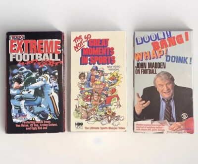 Extreme Football, The Not-So Great Moments In Sports, & John