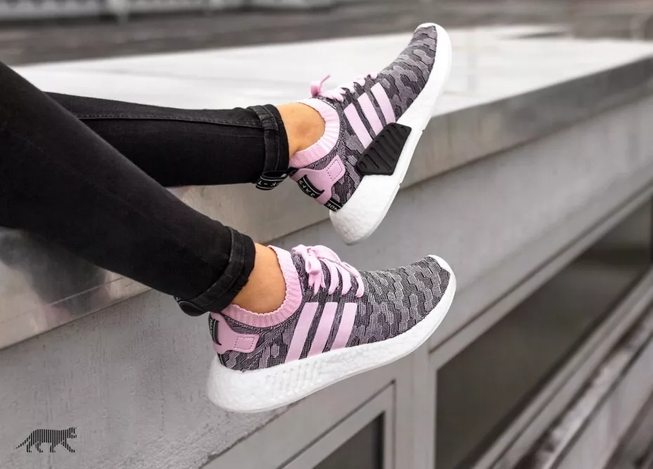 Adidas Women NMD R2 PK W Wonder Pink CAMO Boost Black White 9 eBay