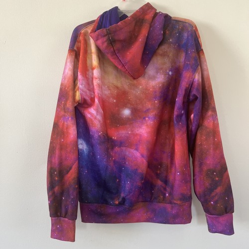 DC One Tye Die Hoodie Sweatshirt Mens Womens Purple Pink Size Large - Picture 6 of 8