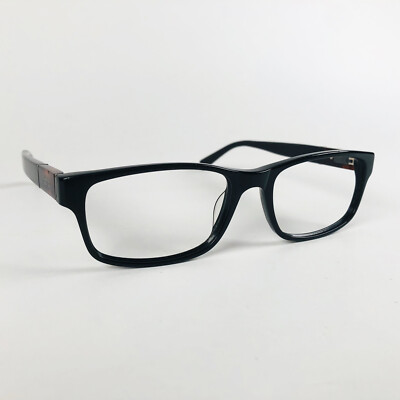 FRENCH CONNECTION Brille SCHWARZ RECHTECKIG Brillengestell MOD: ABGERIEBEN