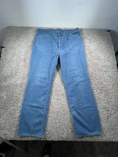 Vintage Orange Tab 80s Denim Jeans LEVI'S FOR MEN Skosh 40 X 32 Orange Label
