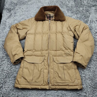 VTG Holubar Boulder Colorado Goose Down Parka Puffer Jacket Men Size Large