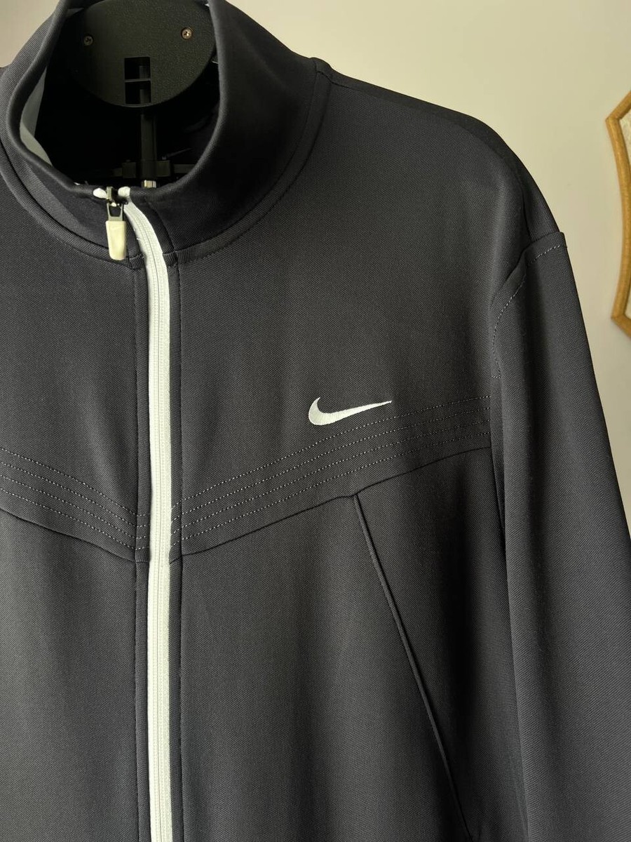 RF ROGER FEDERER 2011 MIAMI NADAL TENNIS GRAY JACKET NIKE