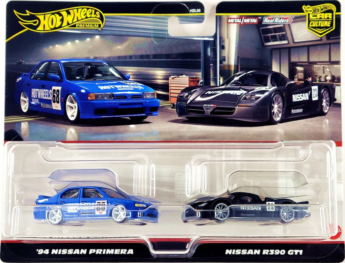 Hot Wheels Car Culture 2 Pack Target '96 Nissan Primera & Nissan
