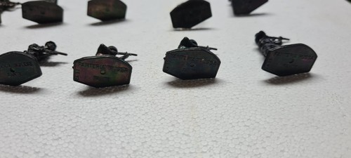 Lotto di 11 Soldatini In metallo vintage Fanteria Seconda Guerra Mondiale - Foto 7 di 8