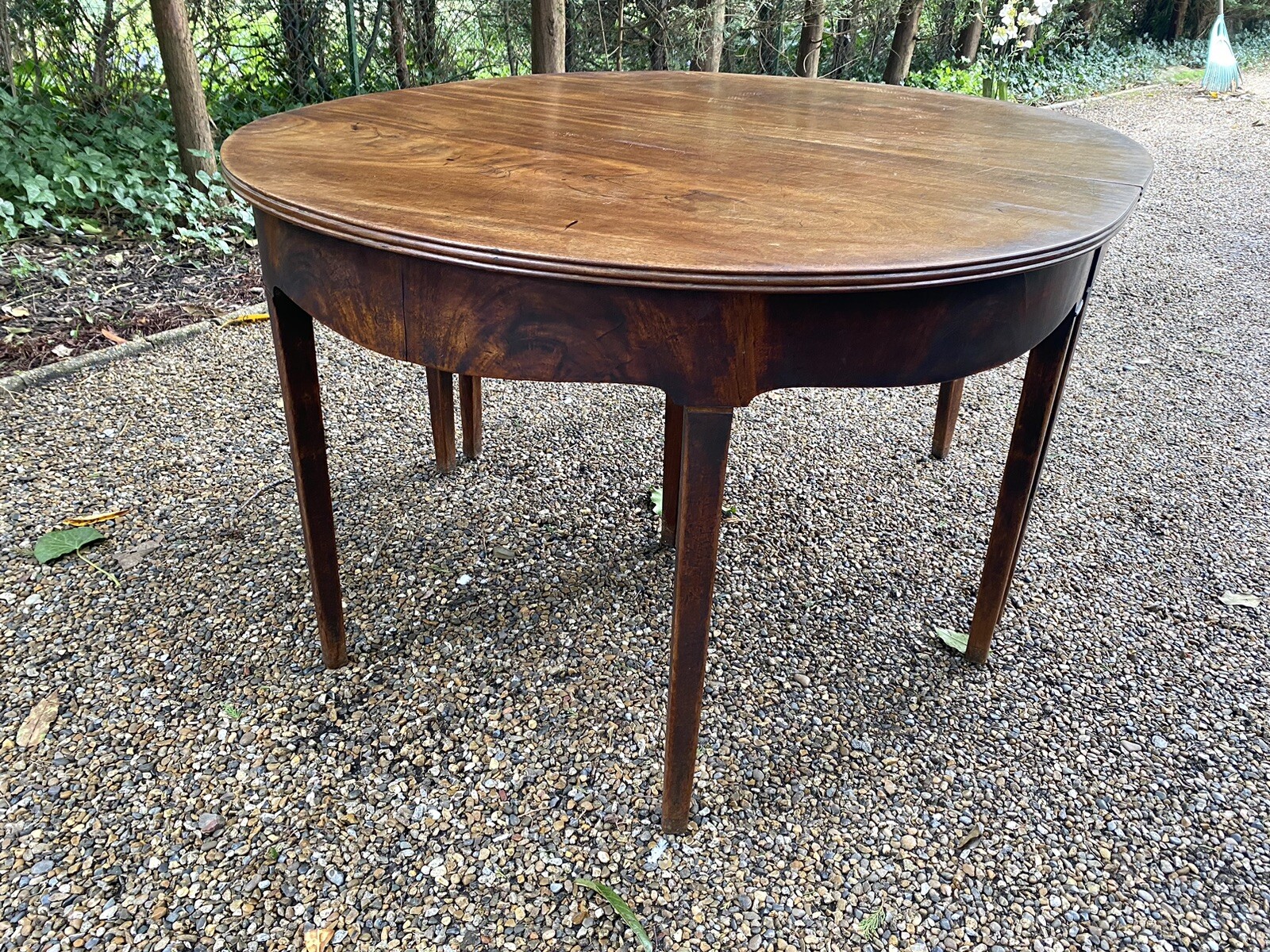 Antique II large Demi Lune Hall Tables eBay