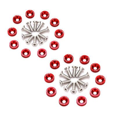 Fogfar Juego De 20 Arandelas De Defensa De Parachoques, Kit De